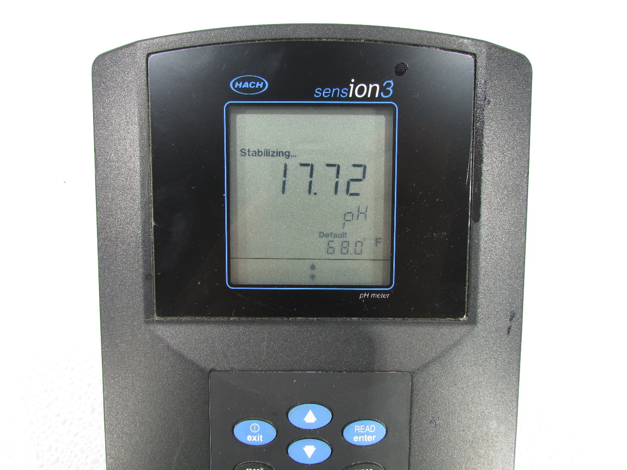 HACH SENSION 3 MULTIMETER PH METER P/N 5175060