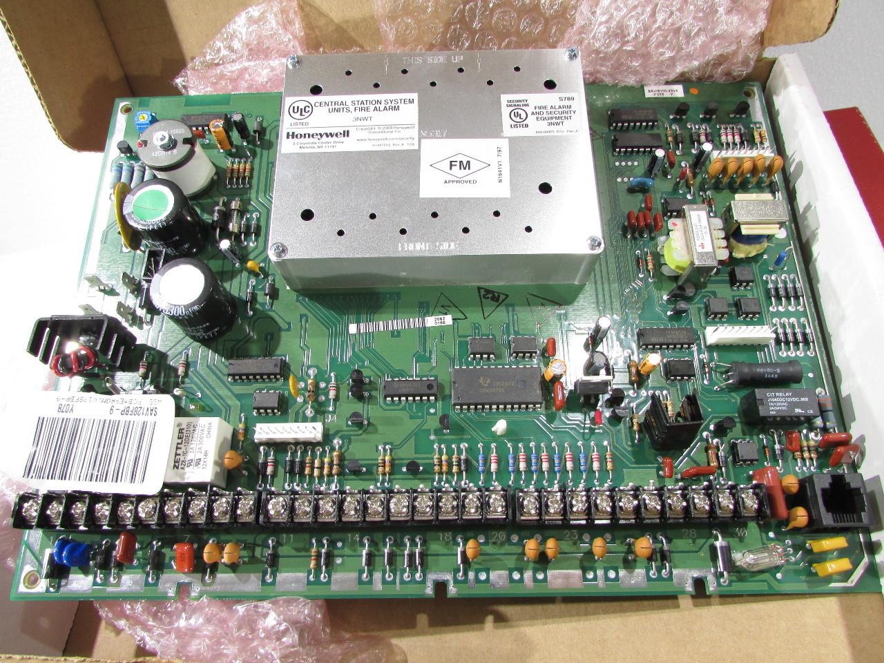 NEW HONEYWELL 3NWT CENTRAL STATION SYSTEM FIRE ALARM VISTA128FBP