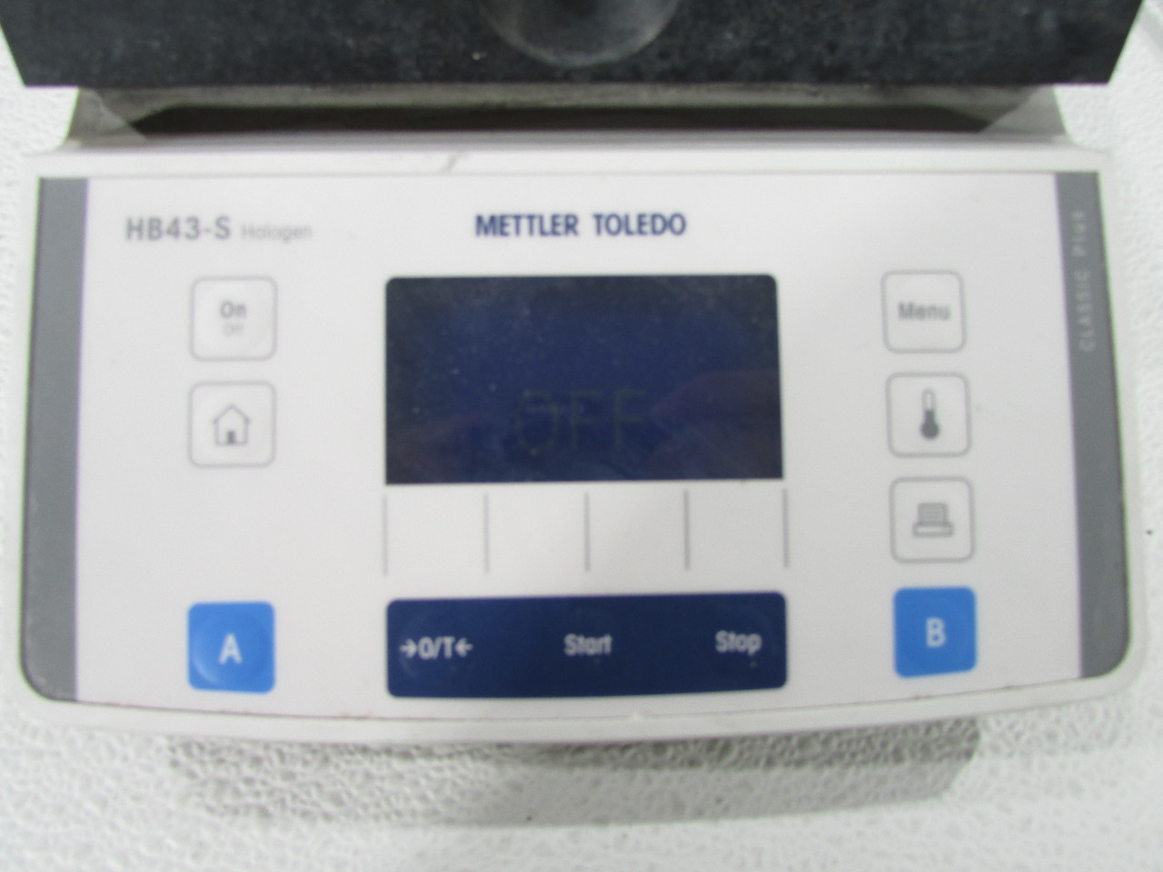 METTLER TOLEDO HB43S HALOGEN MOISTURE BALANCE Premier Equipment Solutions, Inc.