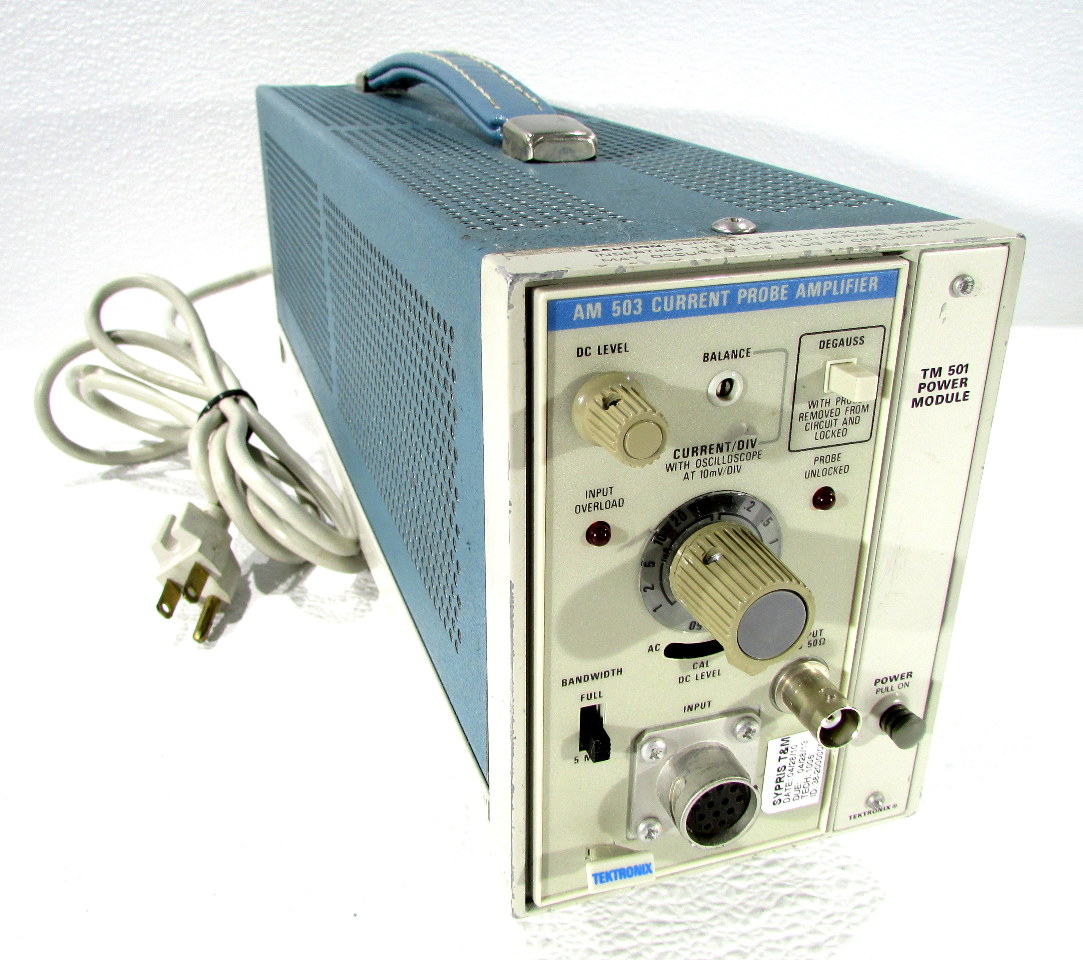 * TEKTRONIX AM 503 CURRENT PROBE AMPLIFIER Premier Equipment