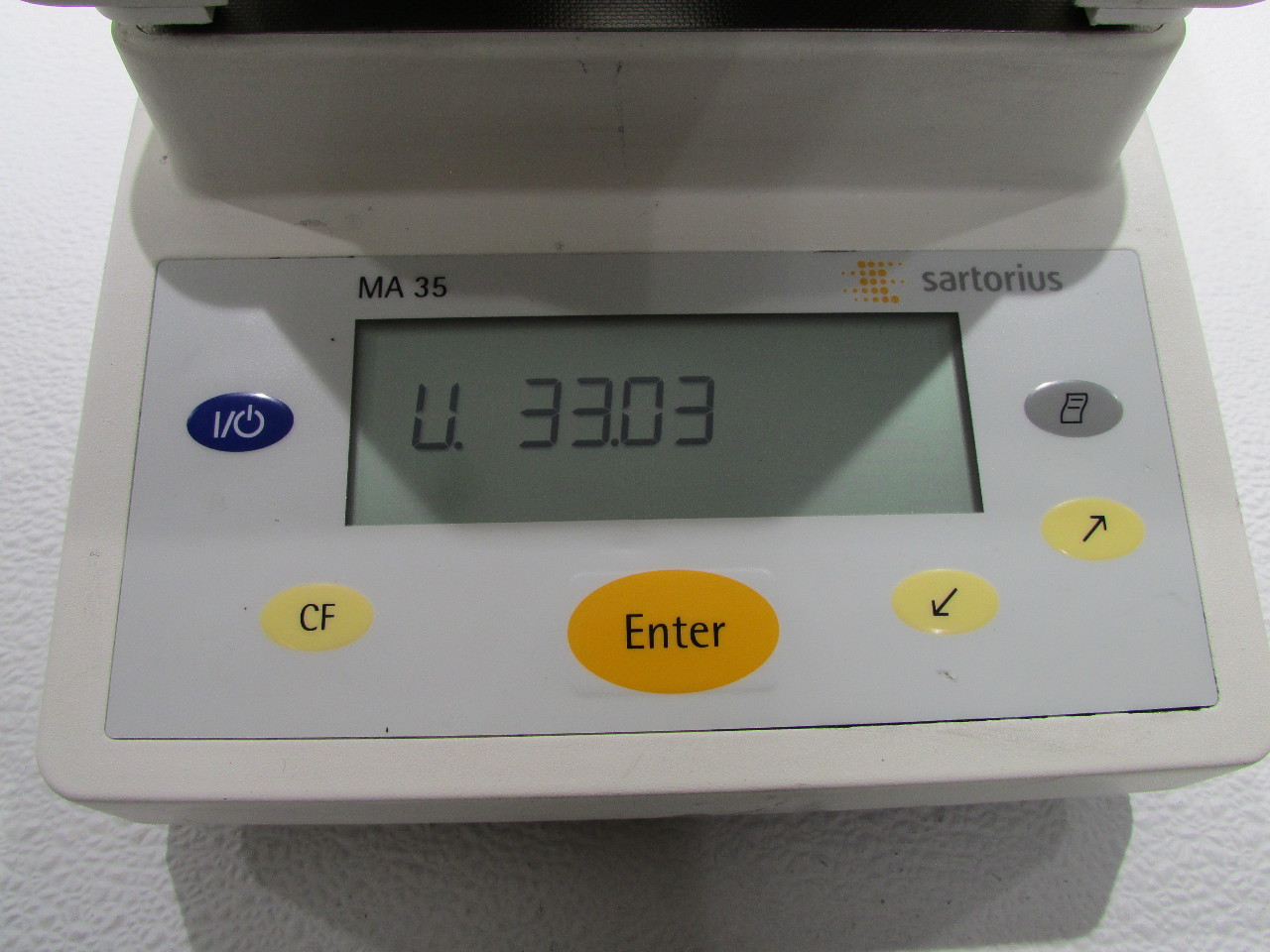 SARTORIUS MA 35 MA35M000115V1 DIGITAL MOISTURE BALANCE ANALYZER