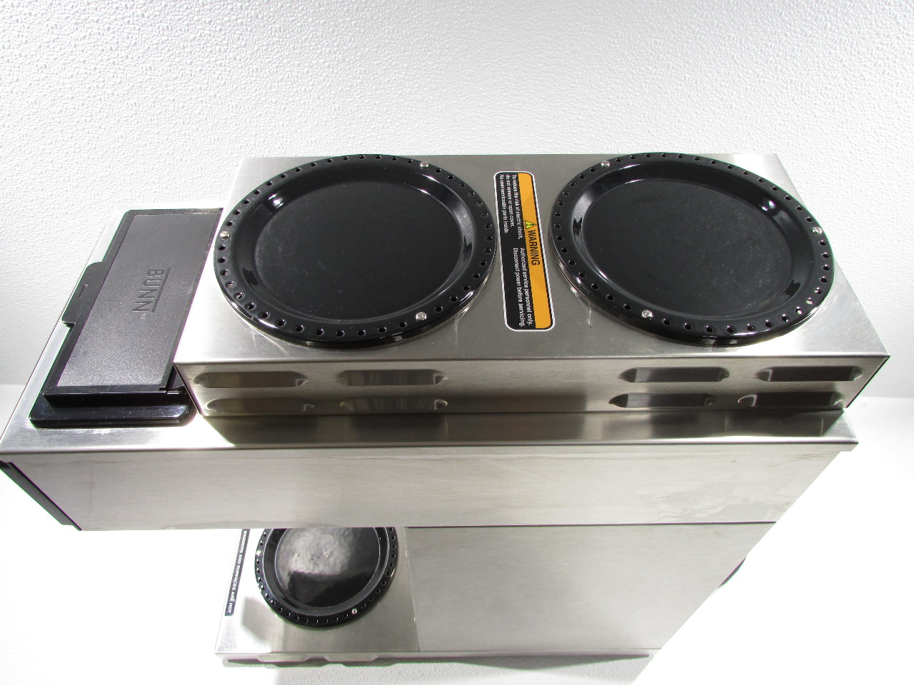 * BUNN VP173 COMMERCIAL COFFEE MAKER 1L/2U SST P/N 13300.0004 W/ 3