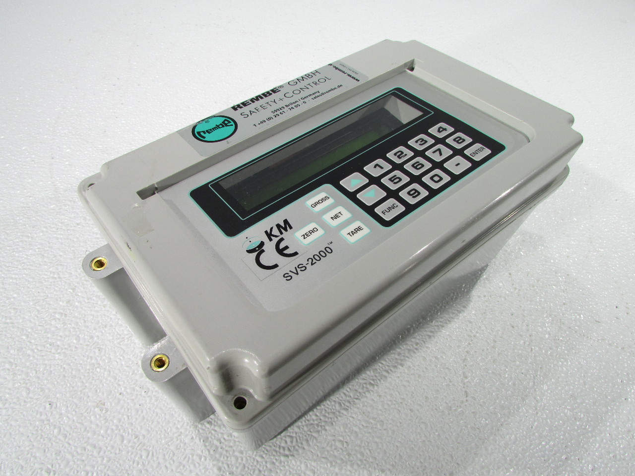 KISTLERMORSE SVS2000 WEIGHT INDICATOR 115/230V 50/60HZ 30W Premier