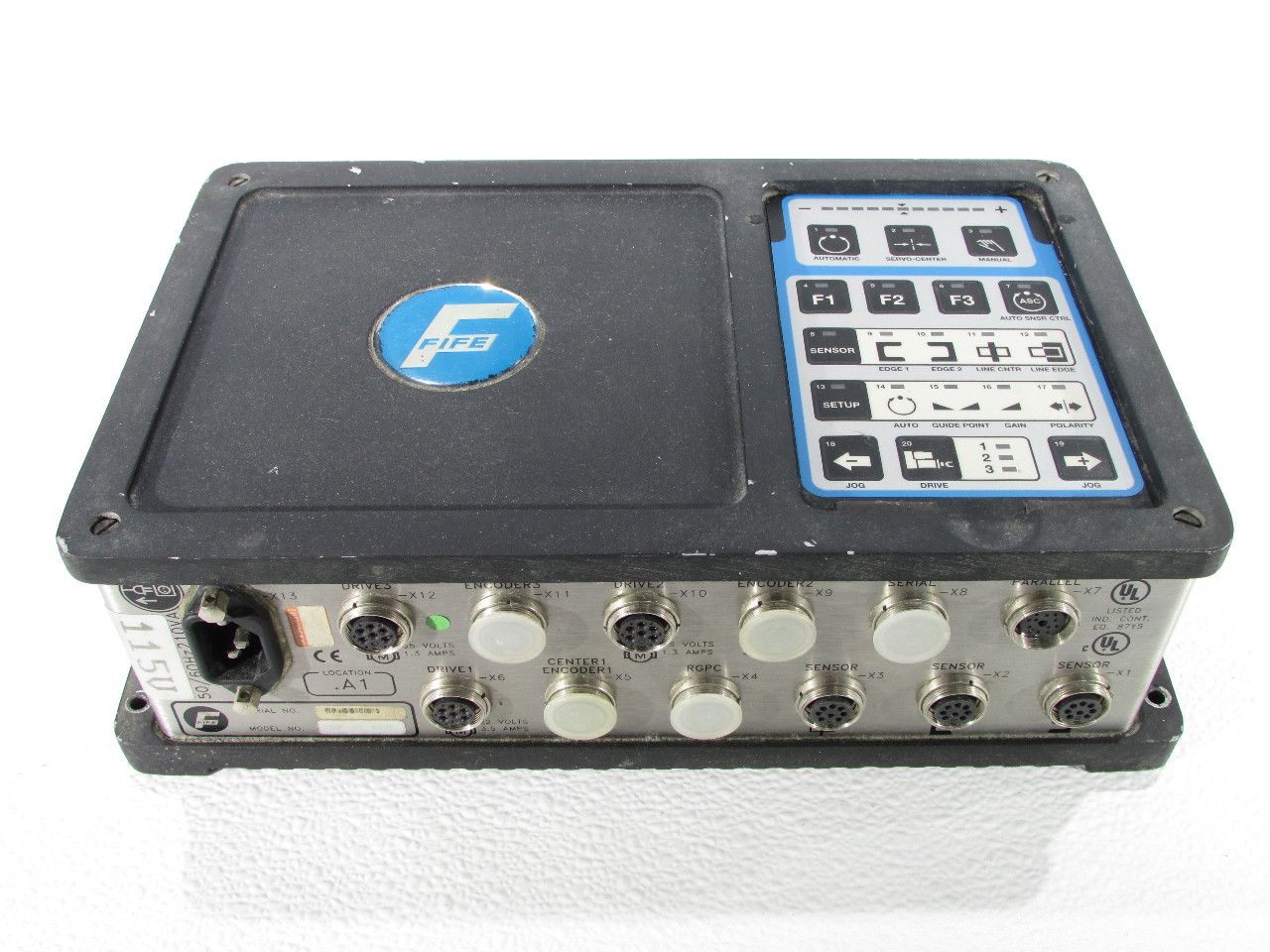 * FIFE CORP CDP01MMM CONTROL ASSEMBLY WEB TRACKER 210VAC 50/60Hz