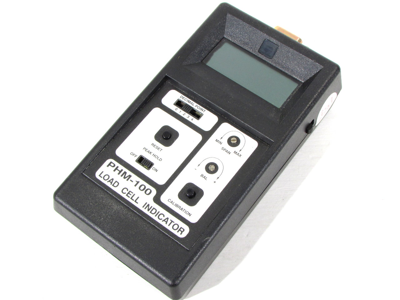 TRANSDUCER TECHNIQUES PHM100 LOAD CELL INDICATOR Premier Equipment