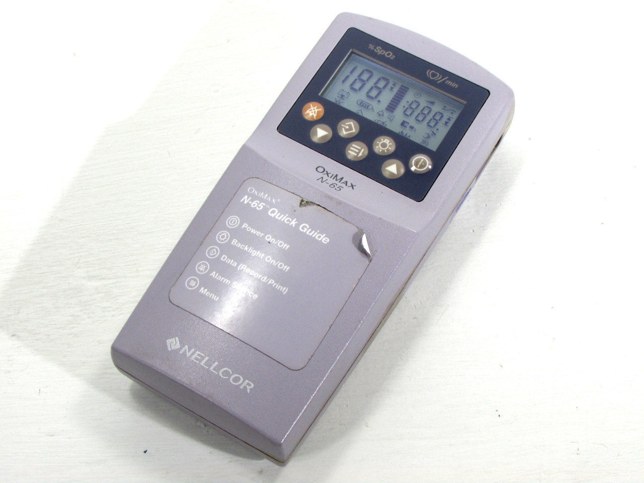 * NELLCOR OXIMAX N65 PULSE OXIMETER Premier Equipment Solutions, Inc.