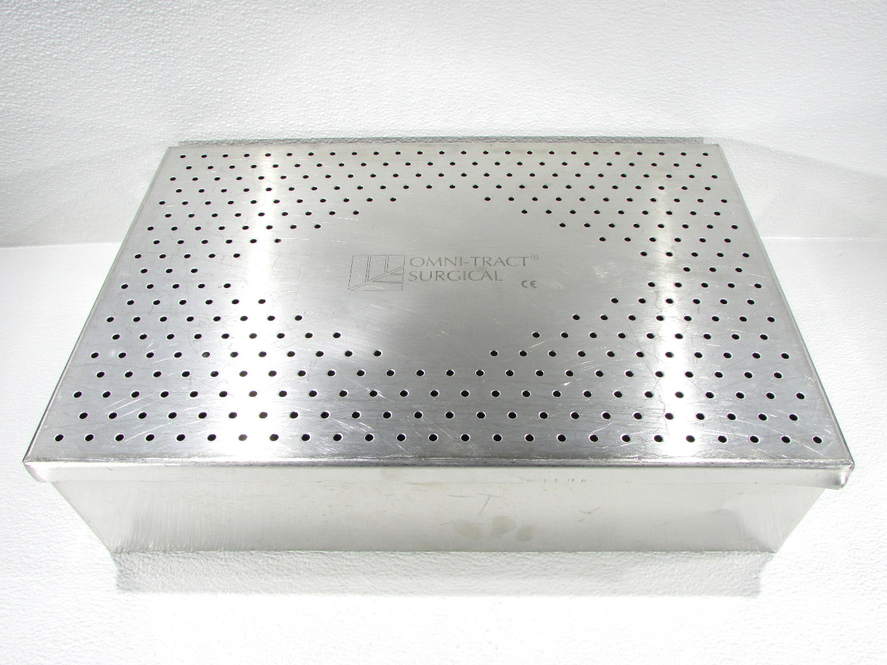 * OMNITRACT SURGICAL 3424 PAN & LID STERILIZATION CASE TRAY Premier