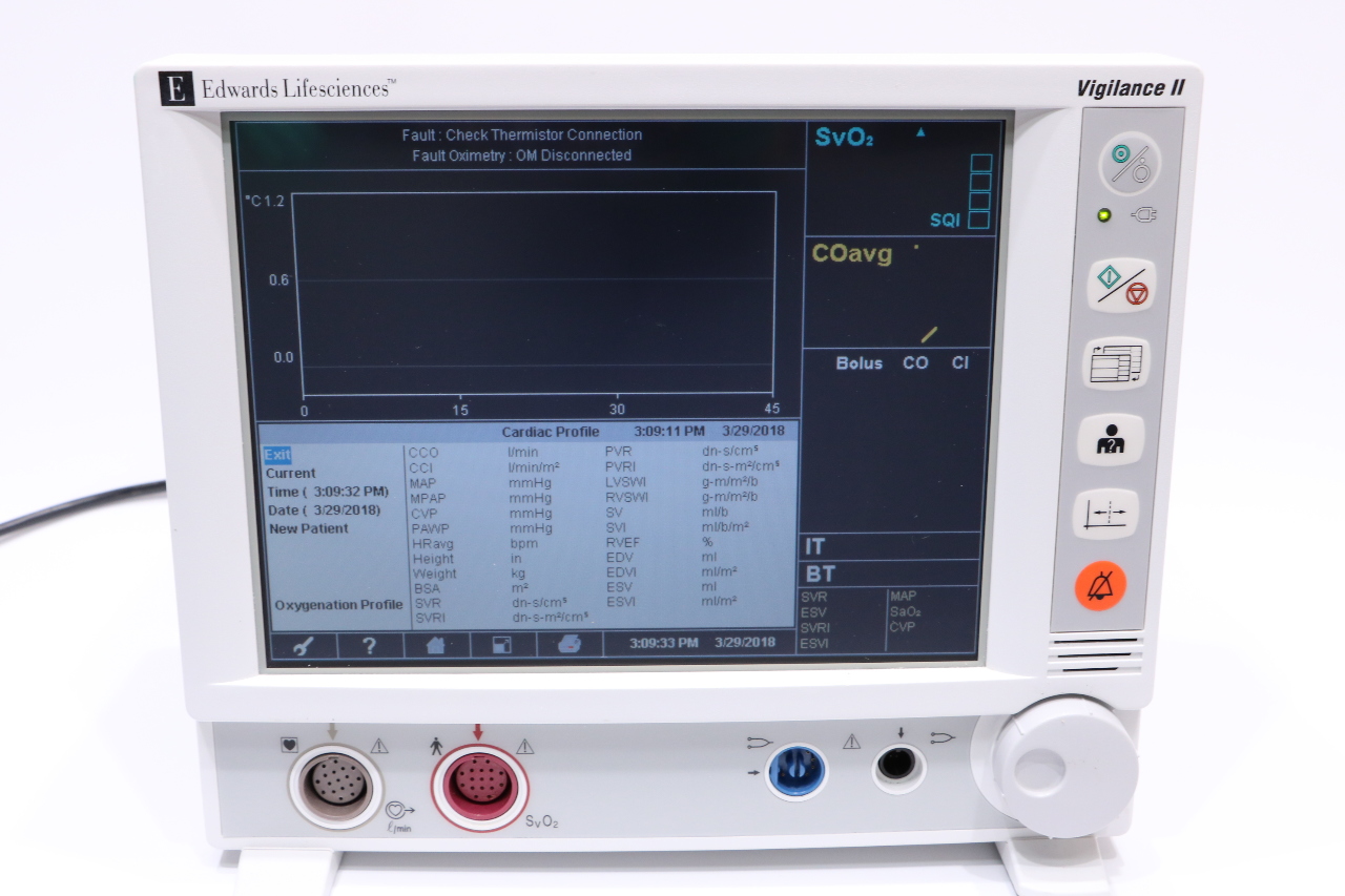 * EDWARDS LIFESCIENCES VIGILANCE II VIG2 P/N 692515-023 ...