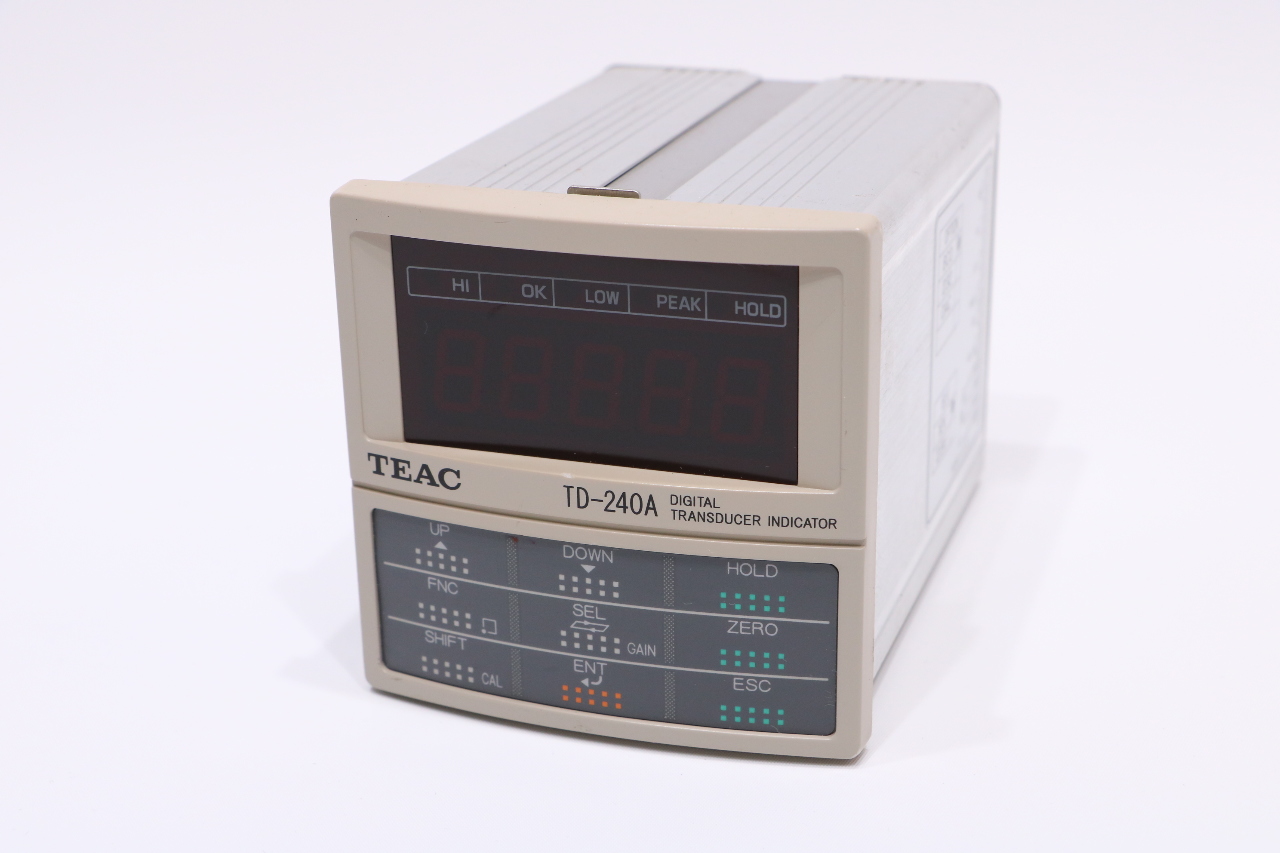 TEAC TD240A DIGITAL TRANSDUCER INDICATOR Premier Equipment Solutions