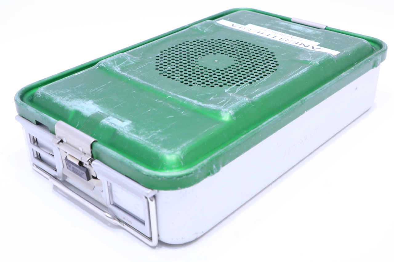 * AESCULAP JK787 JK740 STERILIZATION CONTAINER CASE 17 x 101/4 x 33/4