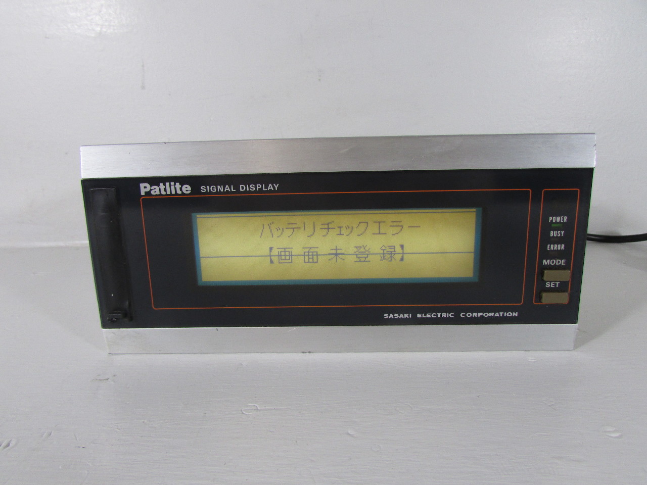 PATLITE PCD100N SIGNAL DISPLAY 100VAC 7.5W Premier Equipment