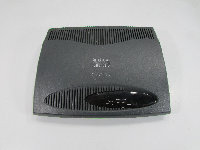 CISCO 1600 SERIES MODULAR ROUTER WITH 2 PORT ETHERNET 1605R