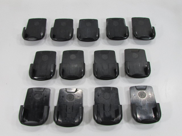 LOT OF 13 BLACKBERRY PHONES CASES W/CLIPS