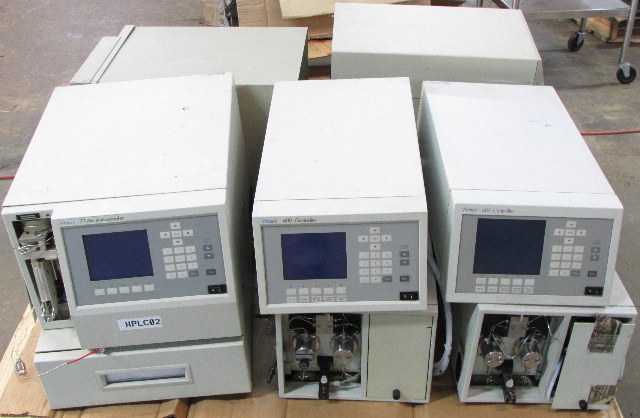 WATERS HPLC LOT 717 AUTOSAMPLER W600E 600 CONTROLLERS