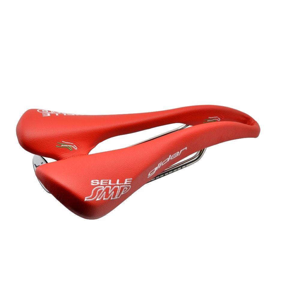 Selle SMP Glider Bicycle Saddle Seat Red . . . Made in Italy eBay