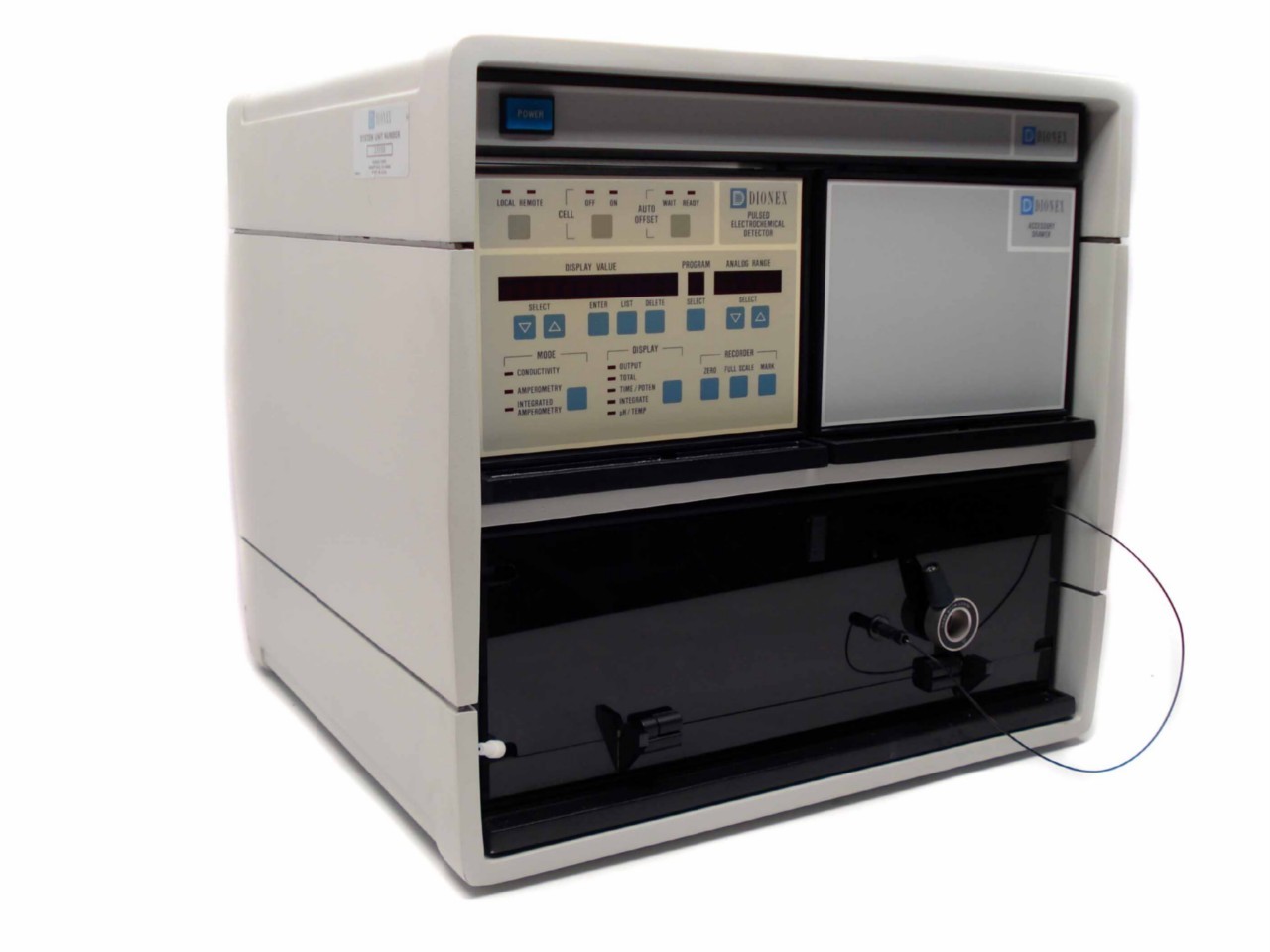 Dionex Liquid CHROMATOGRAPHY DETECTOR SYSTEM LCM3, PED1, VDM2