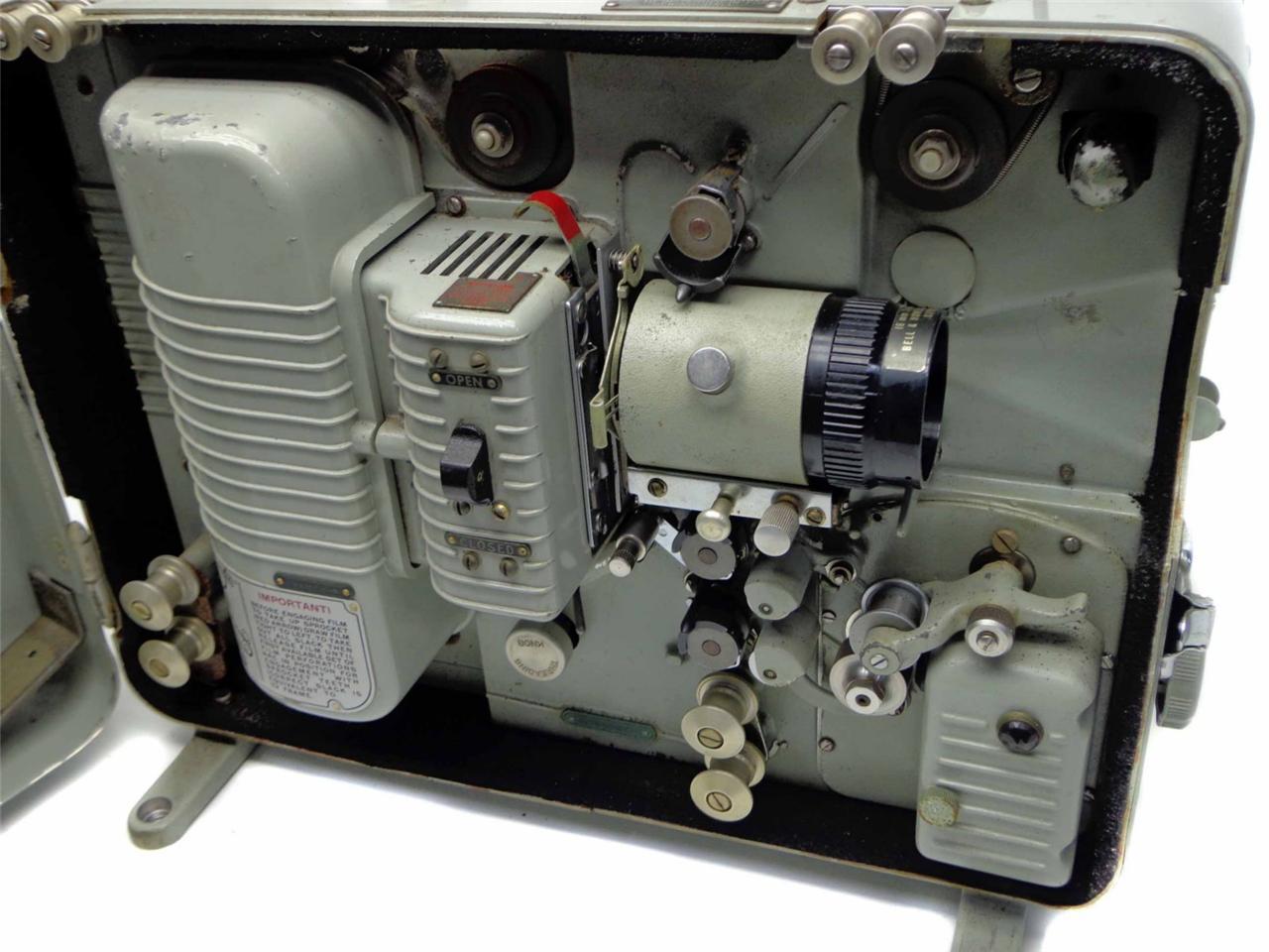 VINTAGE Bell & Howell 16mm Sound Projector Design 614 Model CB NavShip