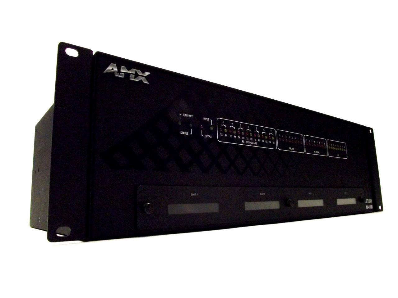 AMX NetLinx NI-4100 NI4100 w/ Power Supply + RS-232 Cables & Phoenix