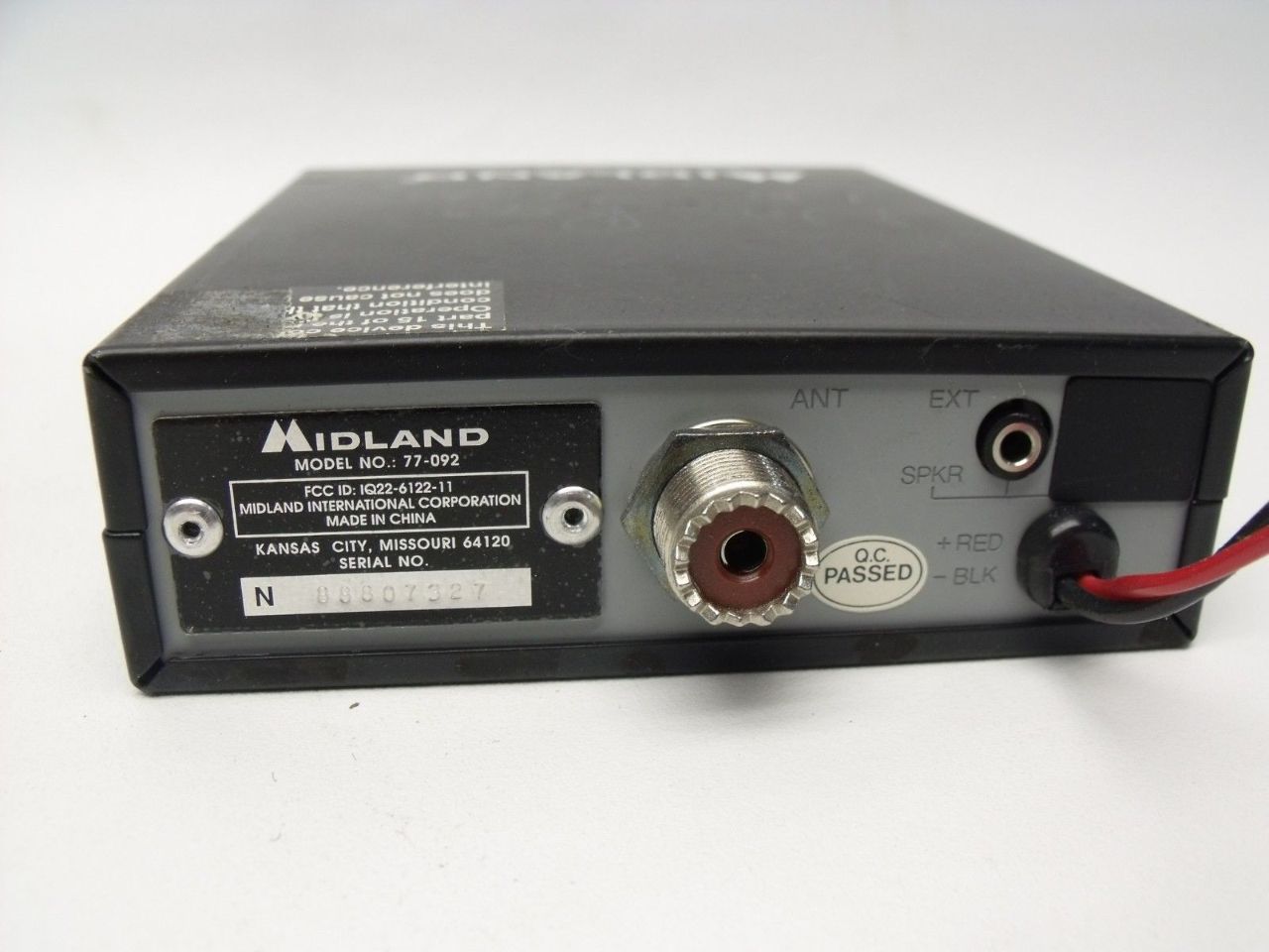 Midland 77092 CB 40Channel Citizens Band Radio ASIS eBay