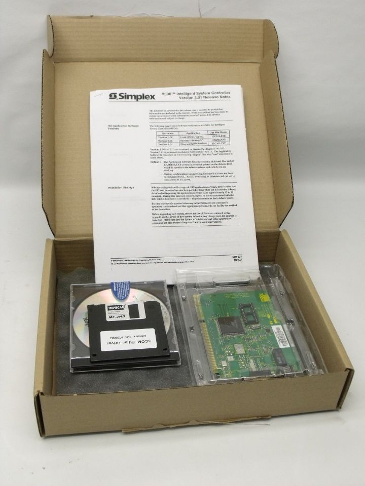 NEW Simplex 3500 Intelligent System Controller Board Fire Alarm