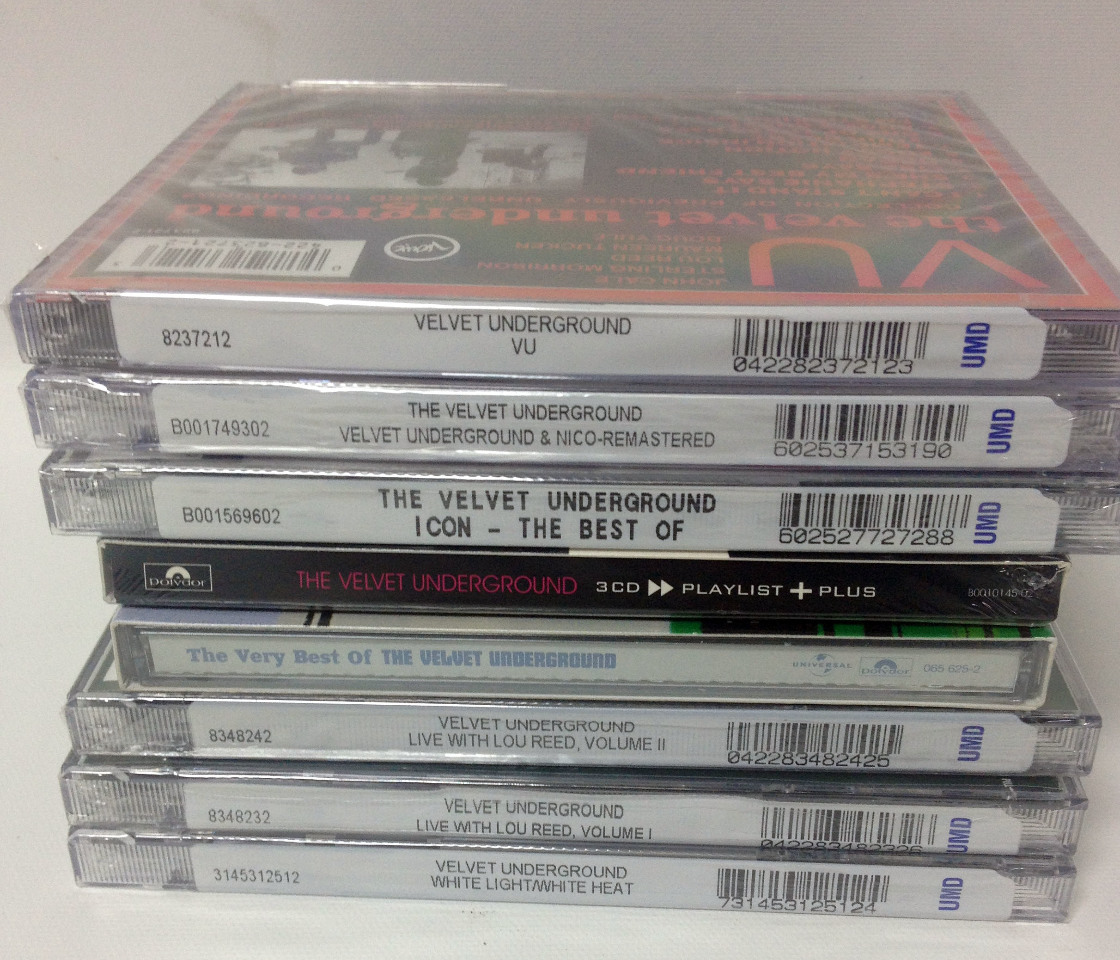 Velvet Underground 8 Sealed sets 10 cd's NEW with Andy Warhol Must See! ISS1767