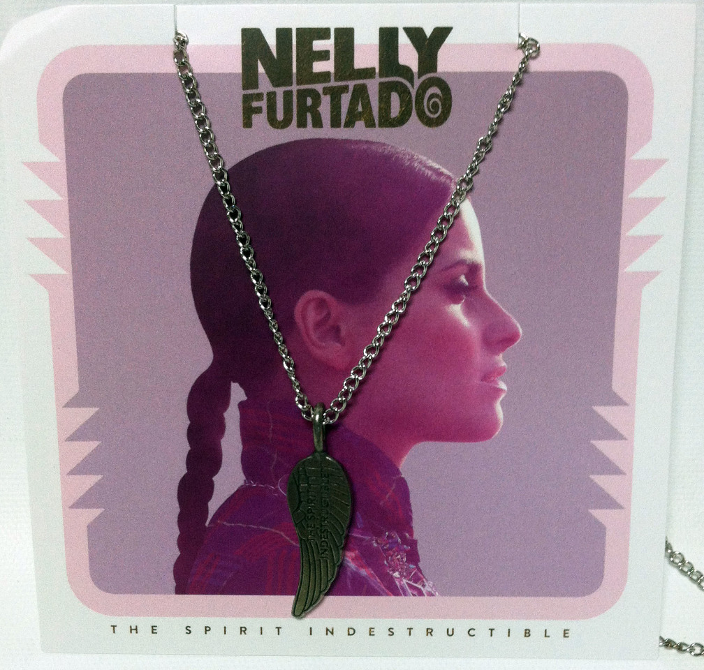New Nelly Furtado The Spirit Indestructible Necklace w/Pendant Signed Sealed RARE ISS1822