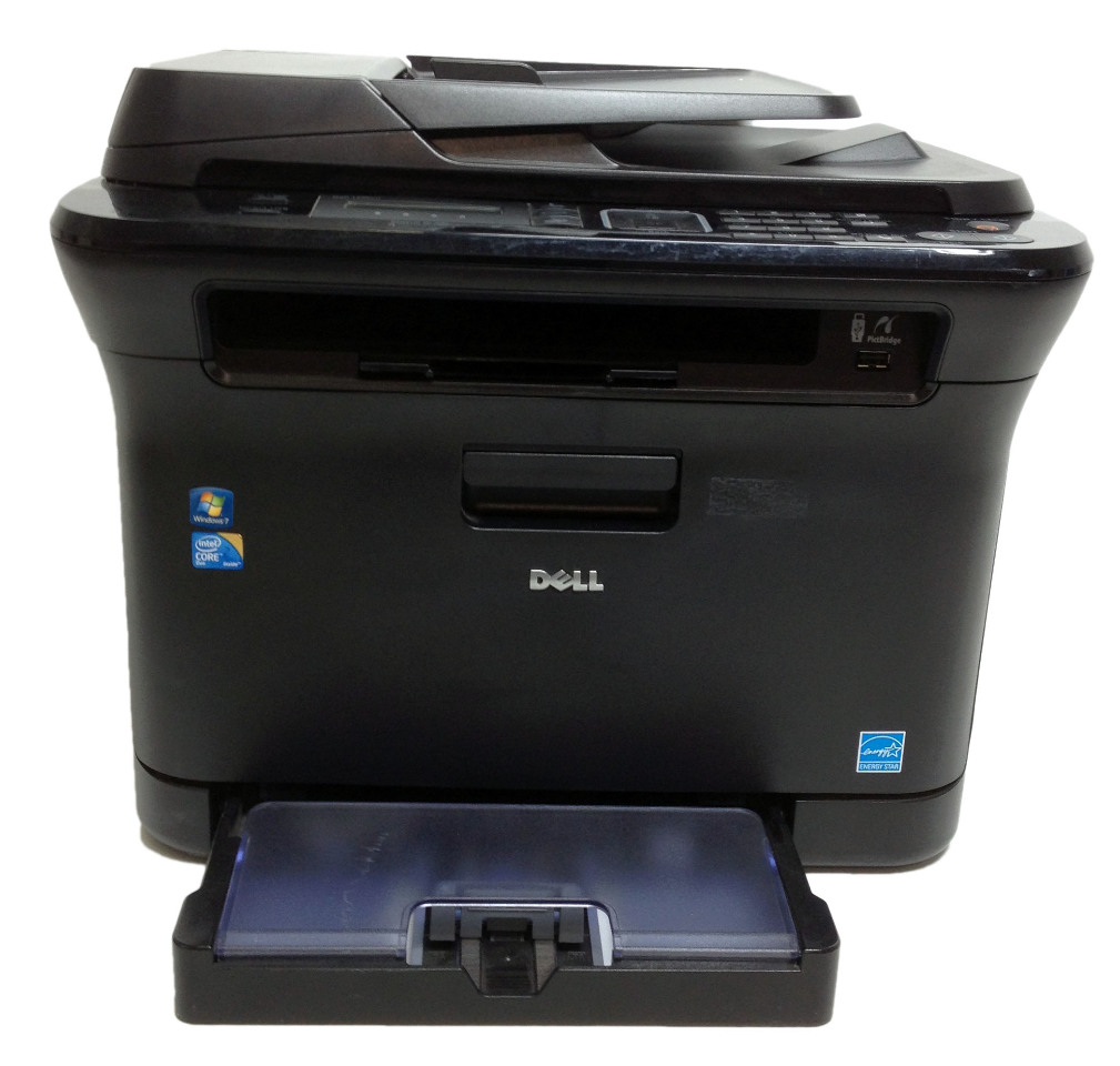 Dell 1235cn Multifunction Color Laser Printer Copier CNOH244M72211