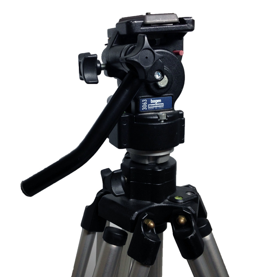 Bogen Manfrotto Professional Studio Pro 3046 Tripod with 3063 Fluid