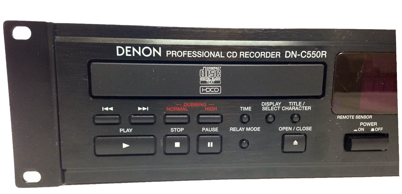 Denon DNC550R Professional Dual Drive CDR & CDRW Recorder eBay