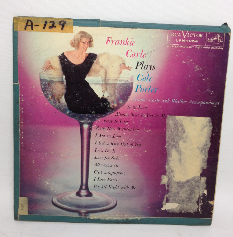 VINTAGE 1958 Frankie Carle Plays Cole Porter LP LPM-1064 Vinyl Record