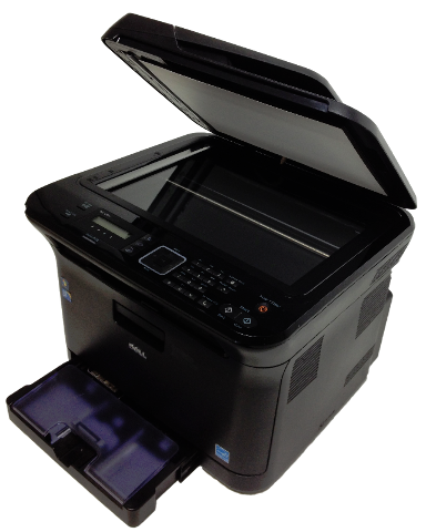 Dell 1235cn Multifunction Color Laser Printer Copier CN-OH244M-72211-05E0143