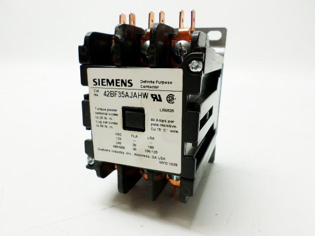 SIEMENS 42BF35AJAHW Definite Purpose Contactor