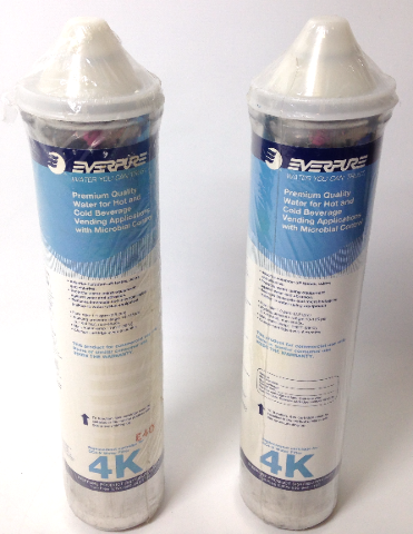 Everpure QC4-K 4K Water Filter Replacement Cartridge Lot of 2