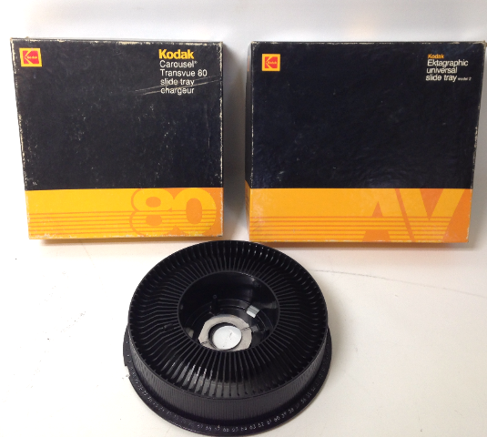 Lot of 3 Kodak Slide Trays