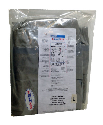 Indutex JetGuard Plus Large Coverall Chemical Suit CE0302