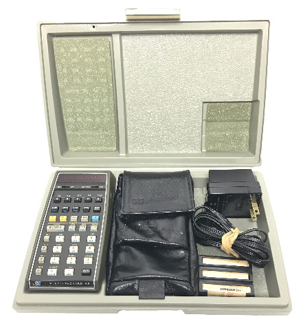 HP-65 Calculator Charger, Case, Quick Ref, Std Stat Pac HP 65 Scientific