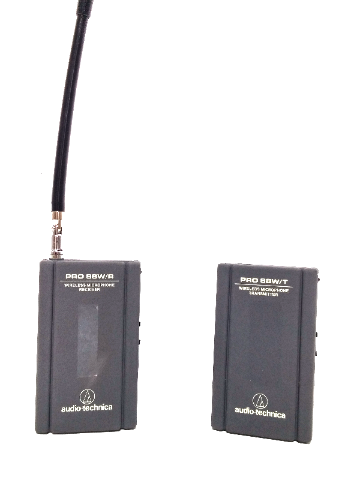 Audio Technica Pro 88W/T Wireless Microphone Transmitter And 88W/R Receiver