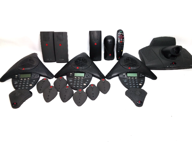 Big Lot of Polycom Equiment Nontested