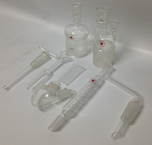 Lot of Ace Glass Pressure Tubes Pressure Vessels