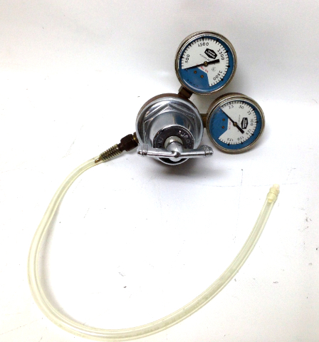 Purox Union Carbide R-1935 Gas Pressure Regulator Gauges