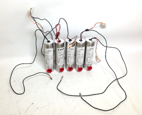 Lot of 5 Saint-Gobain And Bicon 1.5MSW1.5/1.5L-X Gamma Scintillation Crystal Detectors
