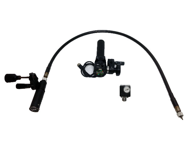 Fujinon SRD-92B Remote Servo Zoom w/CFH-3 Focus Grip w/ Canon FM-1 Focus Outlet & Flex Cable