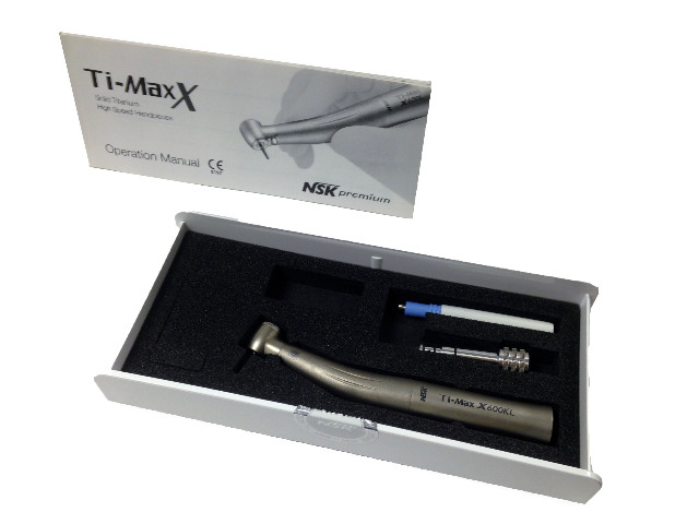 NSK Ti-Max X600KL Fiber Optic Handpiece Turbine