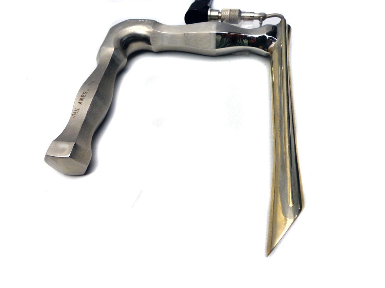 Pilling Weck Laryngoscope 522040 LL2 w/ fiber optic light cable
