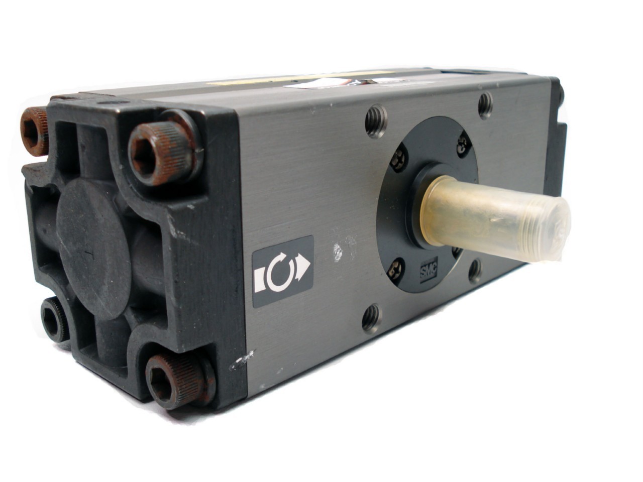 NEW SMC RACK & PINION TYPE ROTARY ACTUATOR NCRA1BW63180 Double Rod End