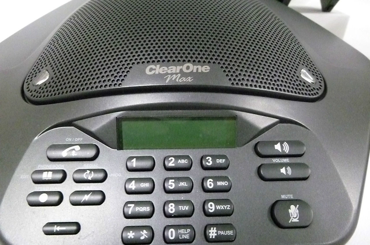 ClearOne MAX EX Conference Phone System Model 860158500 & 860158501