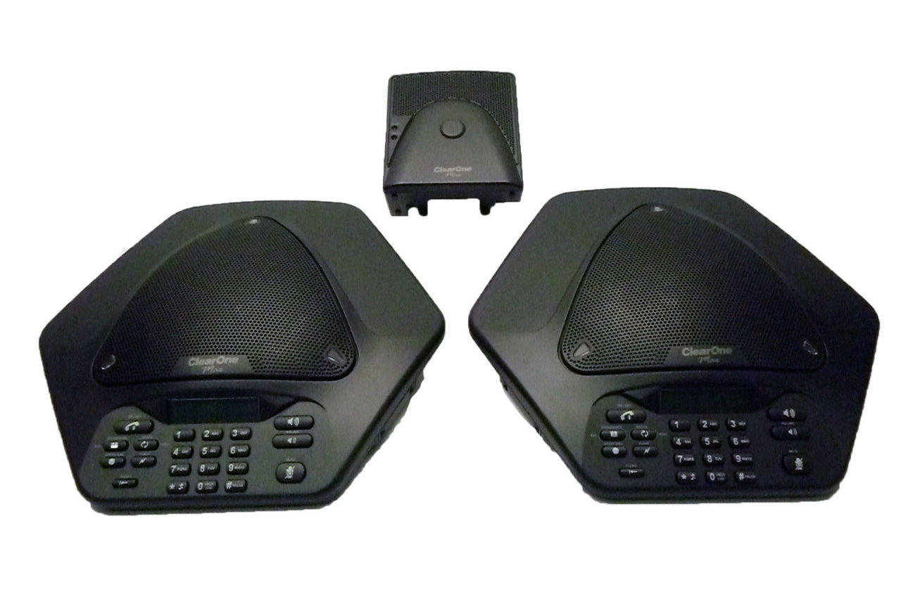 ClearOne MAX EX Conference Phone System Model 860158500 & 860158501