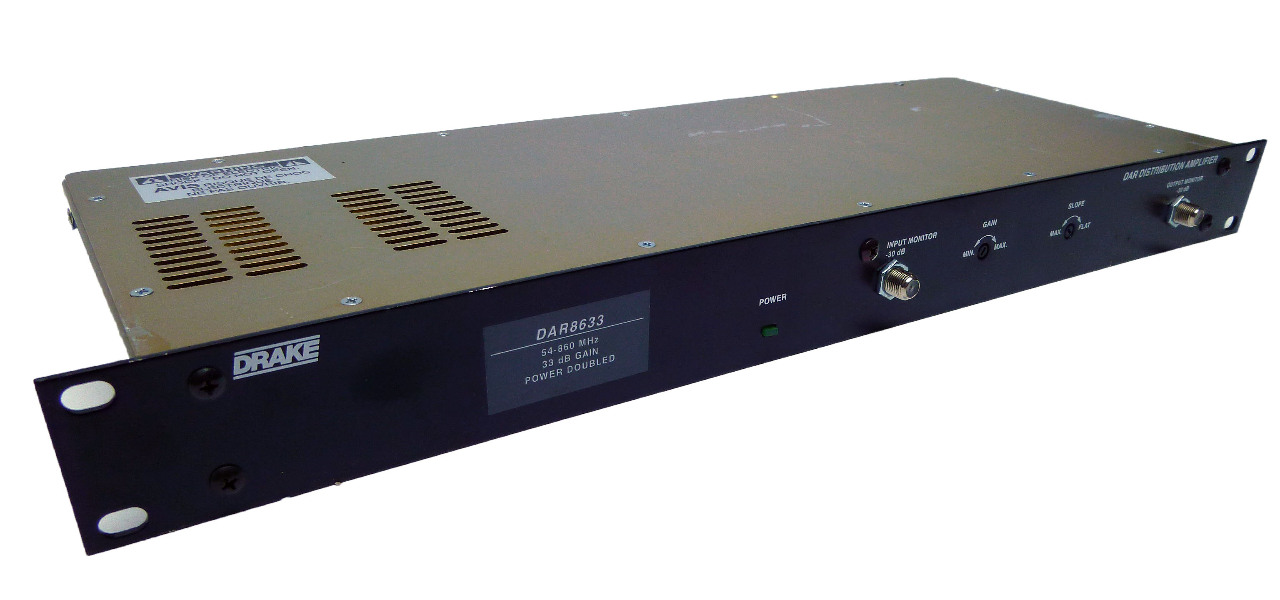 DRAKE DAR8633 Rack Mount Distribution Doubling Amplifier eBay