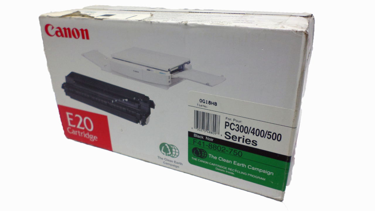 GENUINE Canon E20 Toner Copier Cartridge E20 1492A002CA FC200 Series