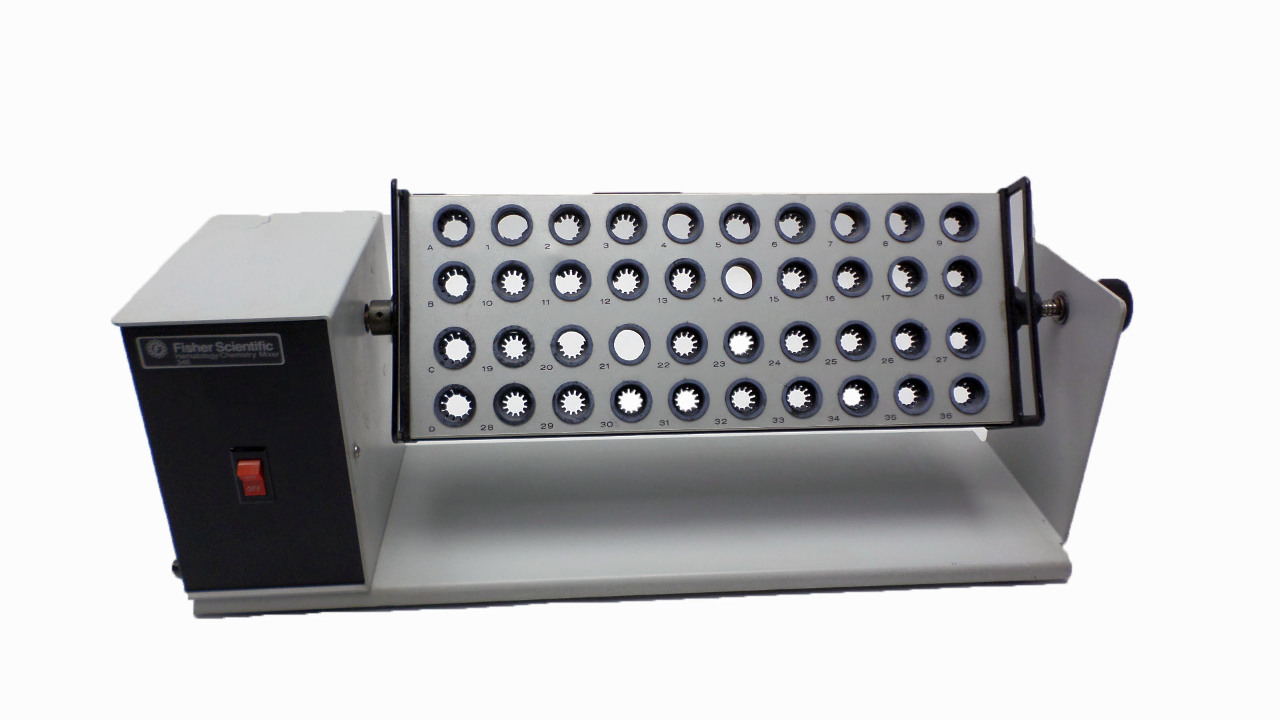 FISHER SCIENTIFIC LABORATORY HEMATOLOGY CHEMISTRY MIXER Model 346